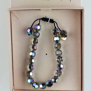 Kirk's Folly Aurora Borealis Faceted Bead Bracelet